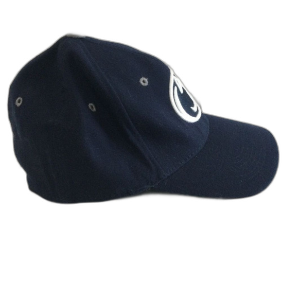 Top of the World Hat Cap One Fit Navy White Penn State Nittany Lions Fitted Cap - Picture 2 of 7